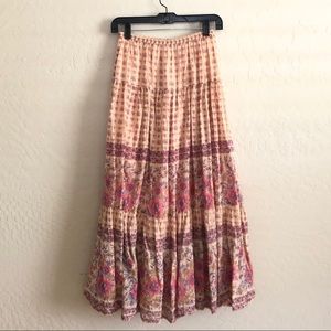 Spell maxi broom skirt